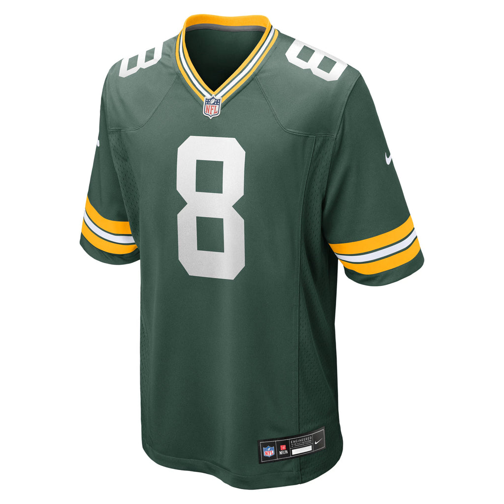 Green Bay Packers Josh Jacobs Green Team Game Jersey