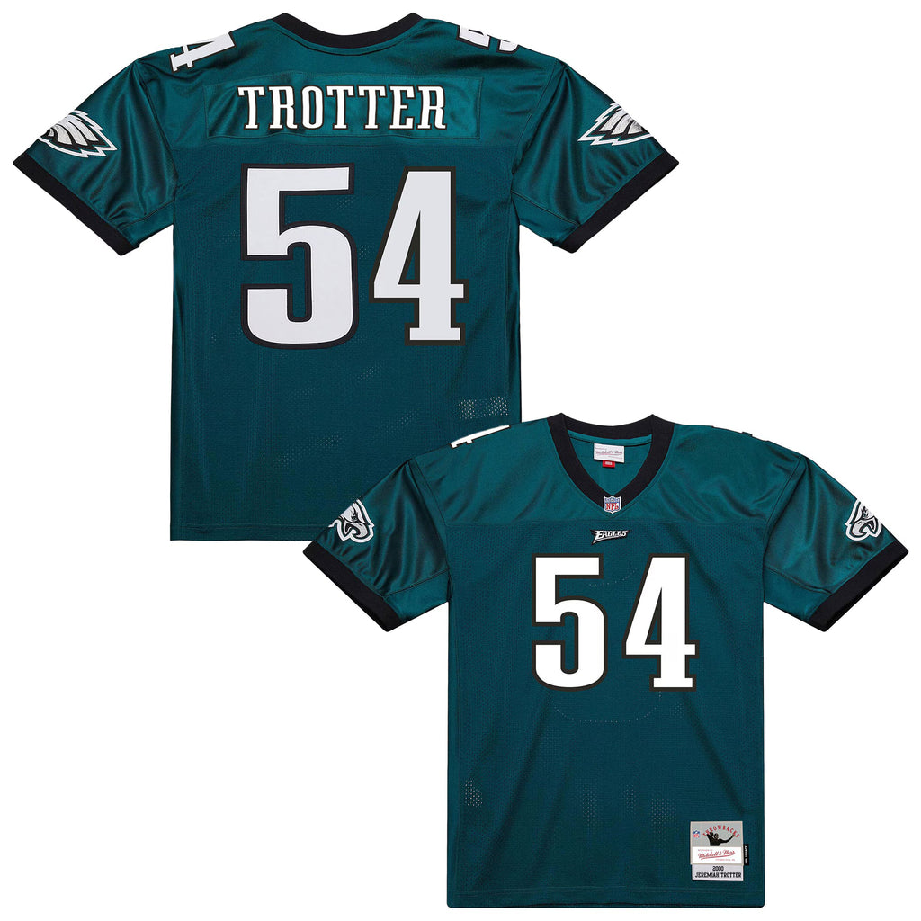 Philadelphia Eagles Jeremiah Trotter Mitchell & Ness Green 2000 Legacy Throwback Replica Jersey