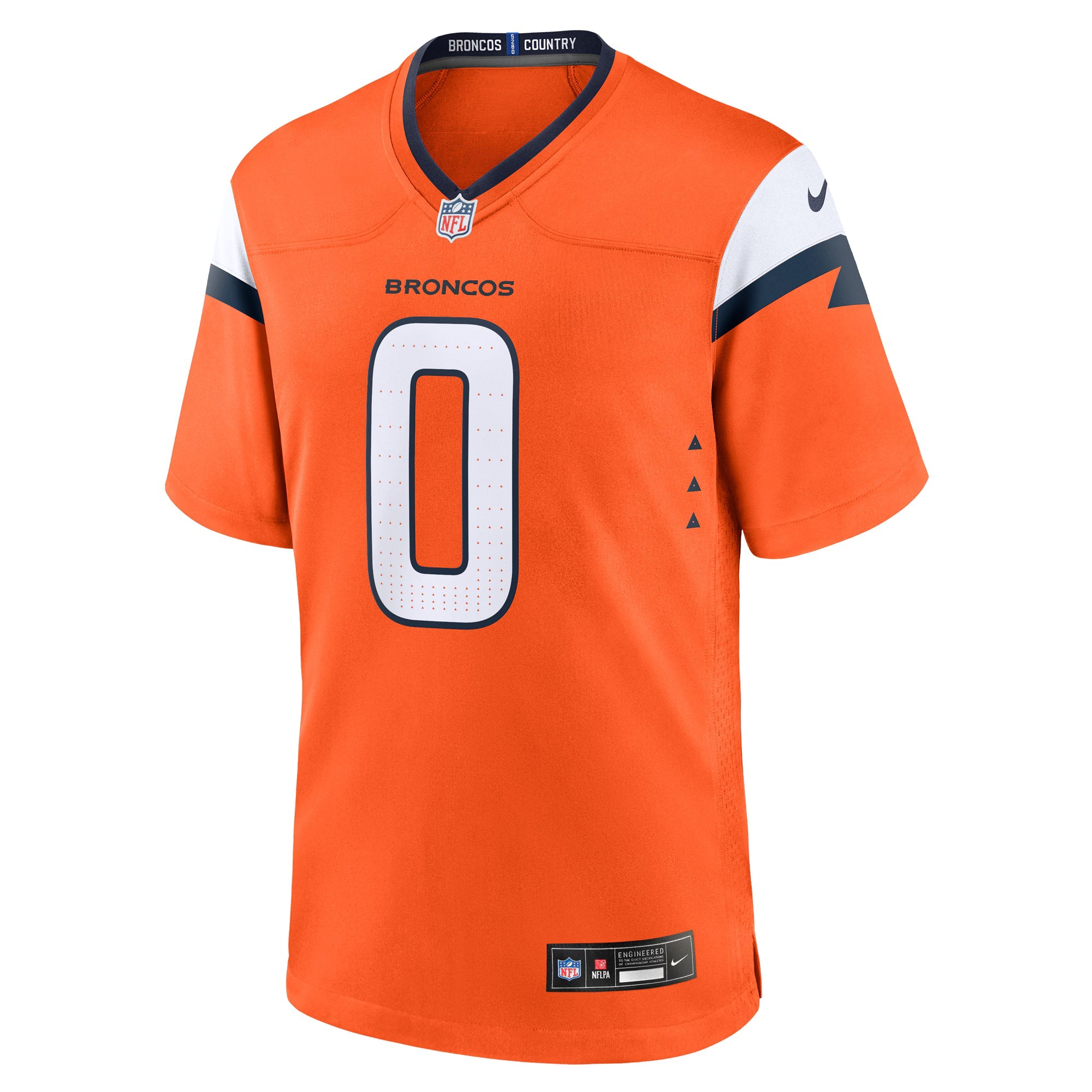 Denver Broncos Jonathon Cooper Orange Team Game Jersey