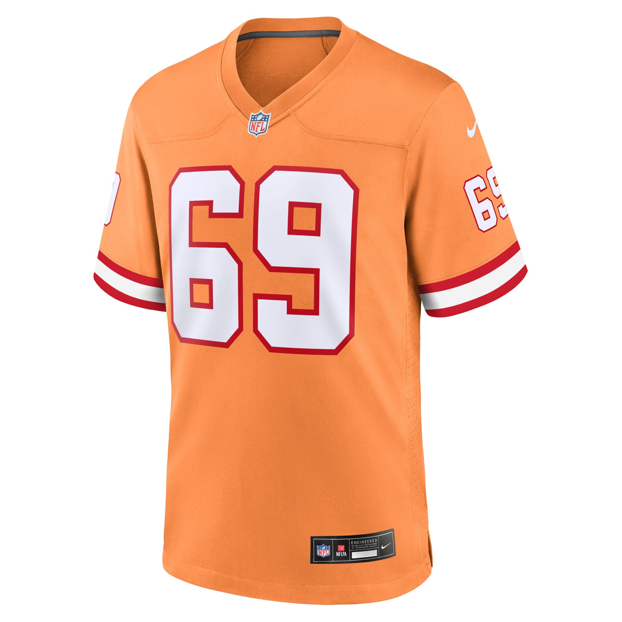 Tampa Bay Buccaneers Cody Mauch Orange Alternate Game Jersey