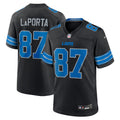 Detroit Lions Sam LaPorta Black 2nd Alternate Game Jersey