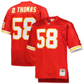 Kansas City Chiefs Derrick Thomas Mitchell & Ness Red Big & Tall 1994 Retired Player Replica Jersey