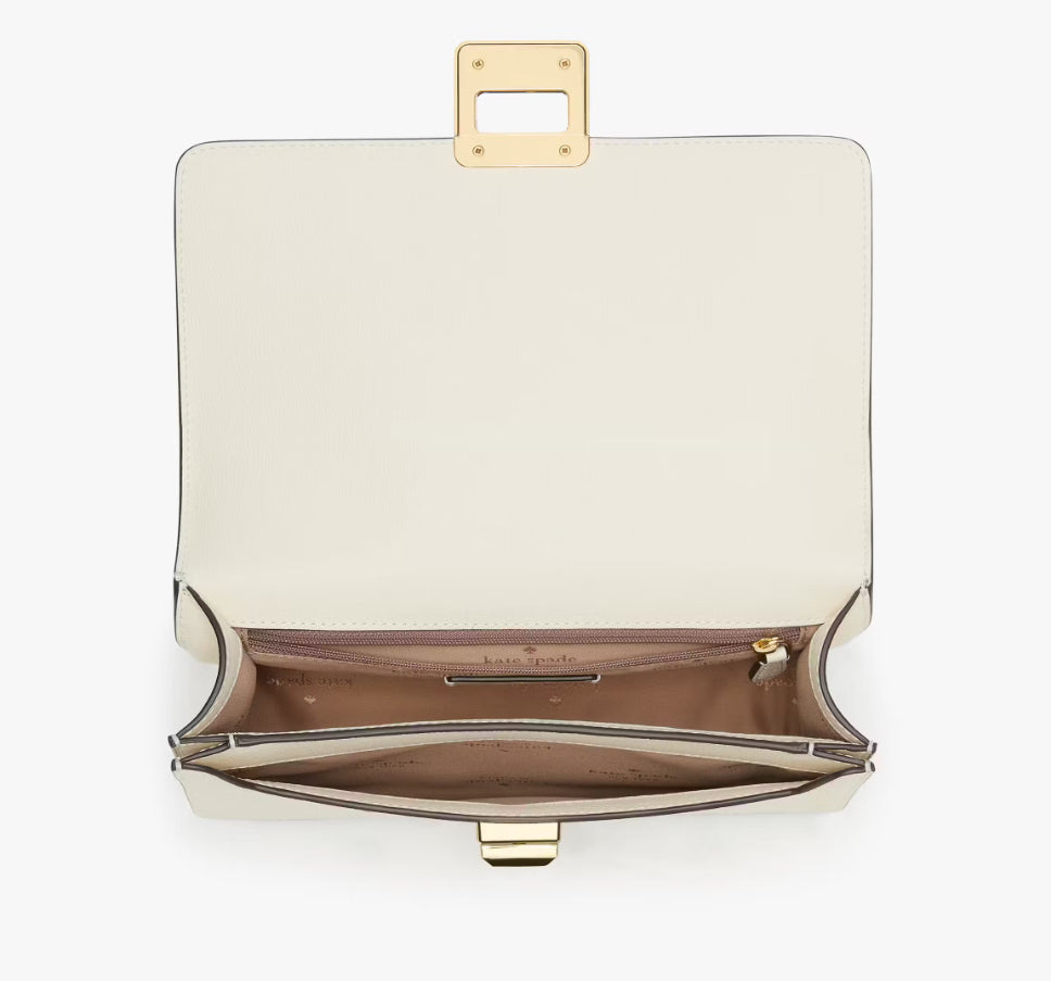NWT Kate Spade Phoebe Turnlock Leather Shoulder Bag