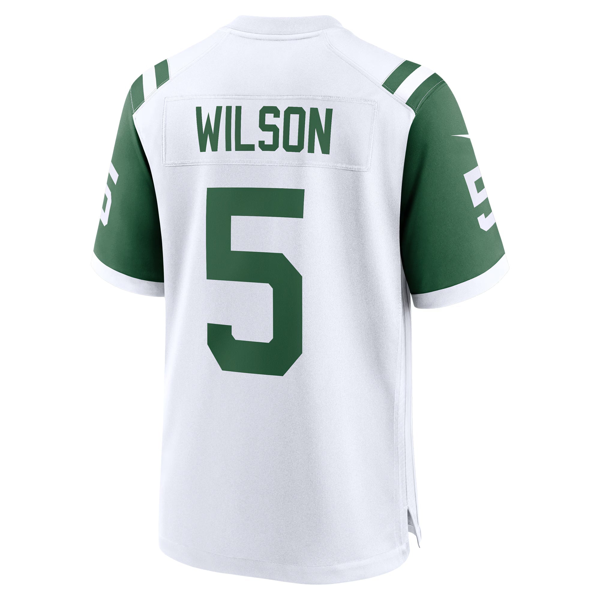 New York Jets Garrett Wilson White Classic Alternate Game Jersey