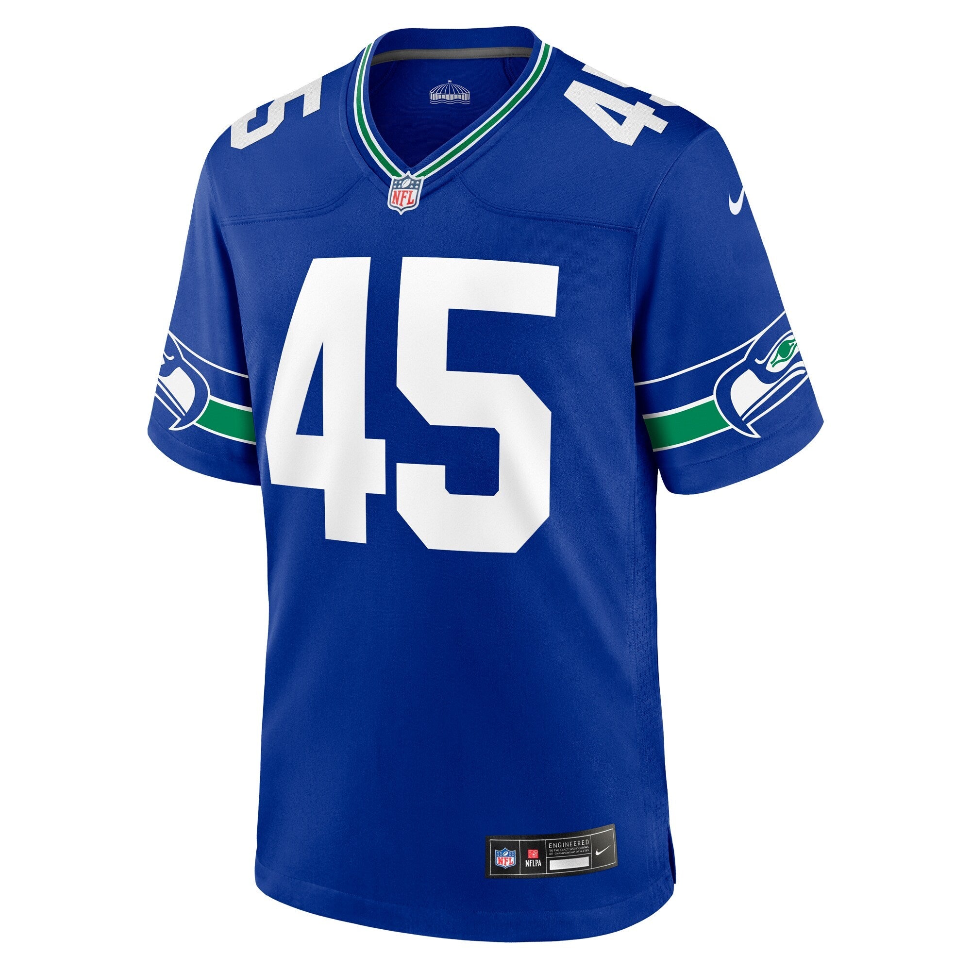 Seattle Seahawks Kenny Easley Royal Retired Player Alternate Game Jersey