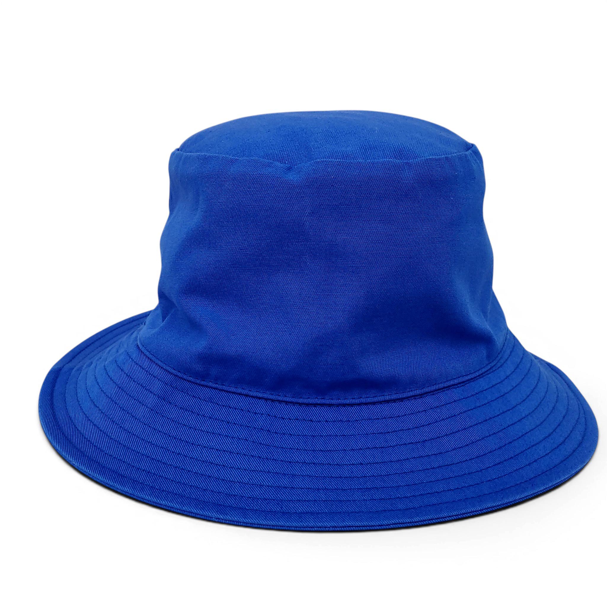 CELINE BLUE WOOL LOGO HAT- SIZE M