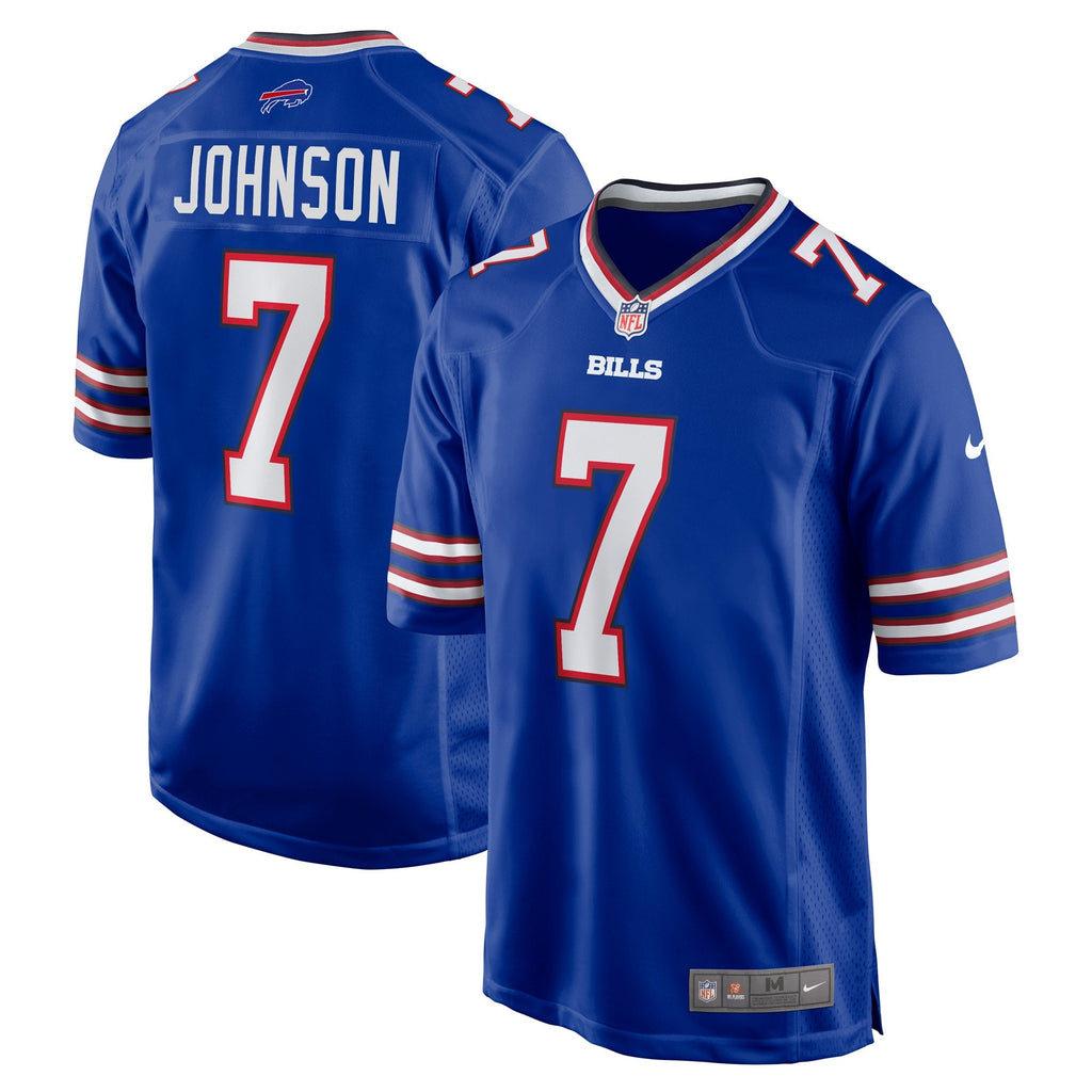 Buffalo Bills Taron Johnson Royal Game Jersey