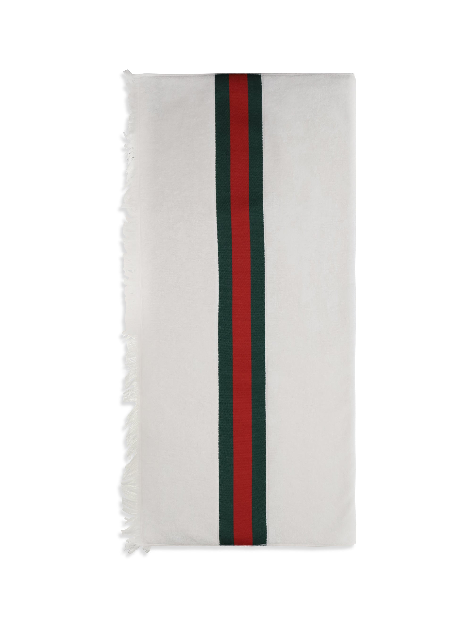 Gucci Women Cotton Terry Towel With Web