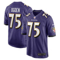 Baltimore Ravens Jonathan Ogden Purple Retired Player Game Jersey