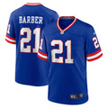 New York Giants Tiki Barber Royal Retired Player Alternate Game Jersey