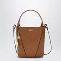Chloe Small Spin Brown Leather Tote Bag Women
