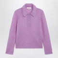 Chloe Lavender Alpaca-Blend Cardigan Women