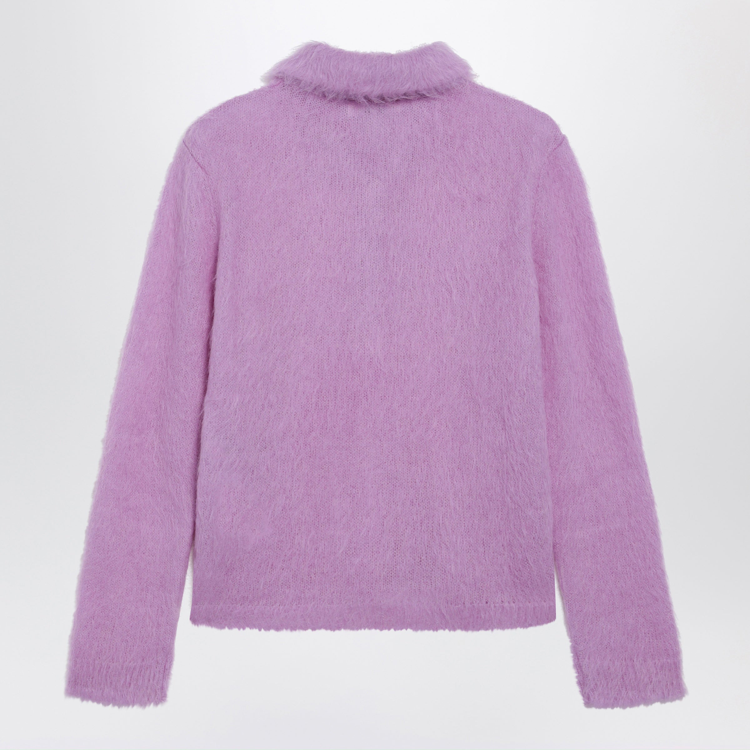 Chloe Lavender Alpaca-Blend Cardigan Women