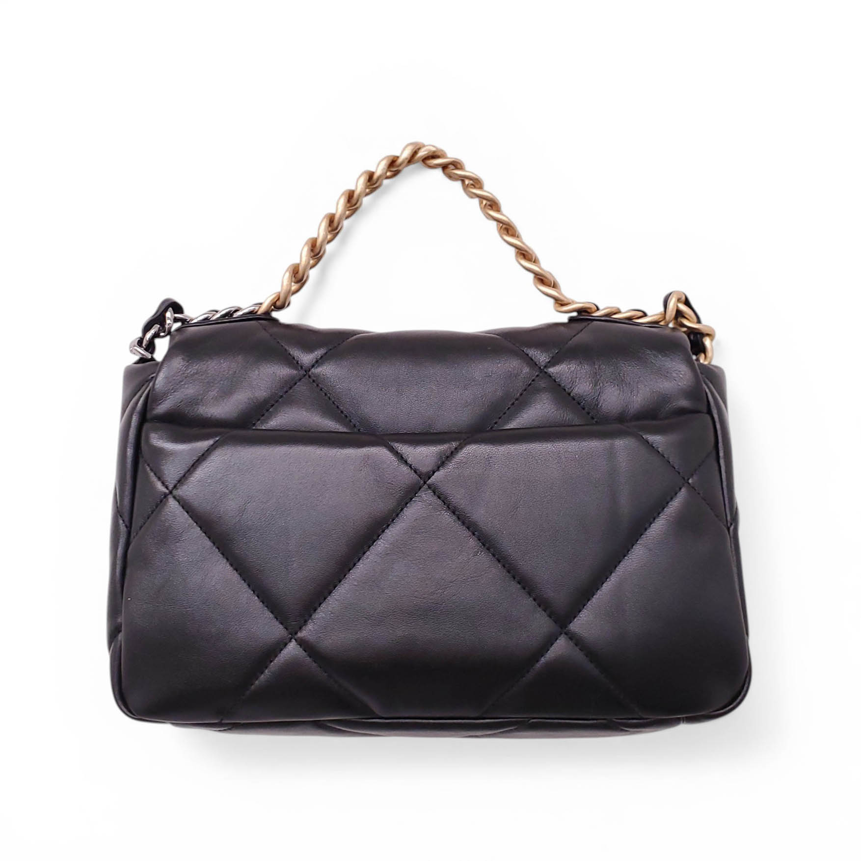 CHANEL 19 BLACK FLAP BAG