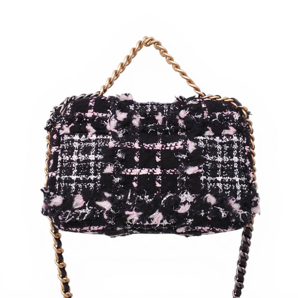 CHANEL 19 TWEED FLAP BAG
