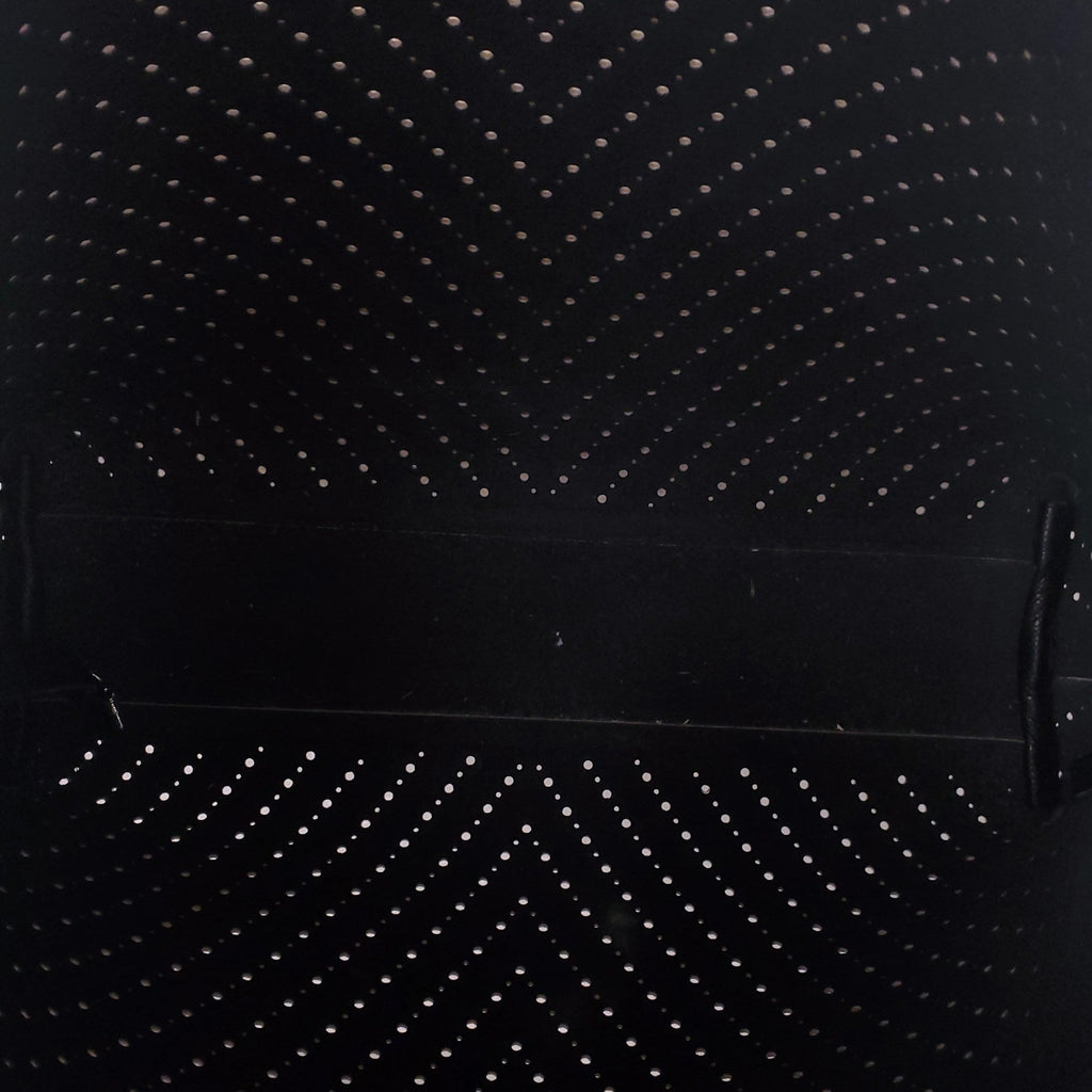 CHANEL CREAM PERFORATED TOTE BAG WITH CC LOGO