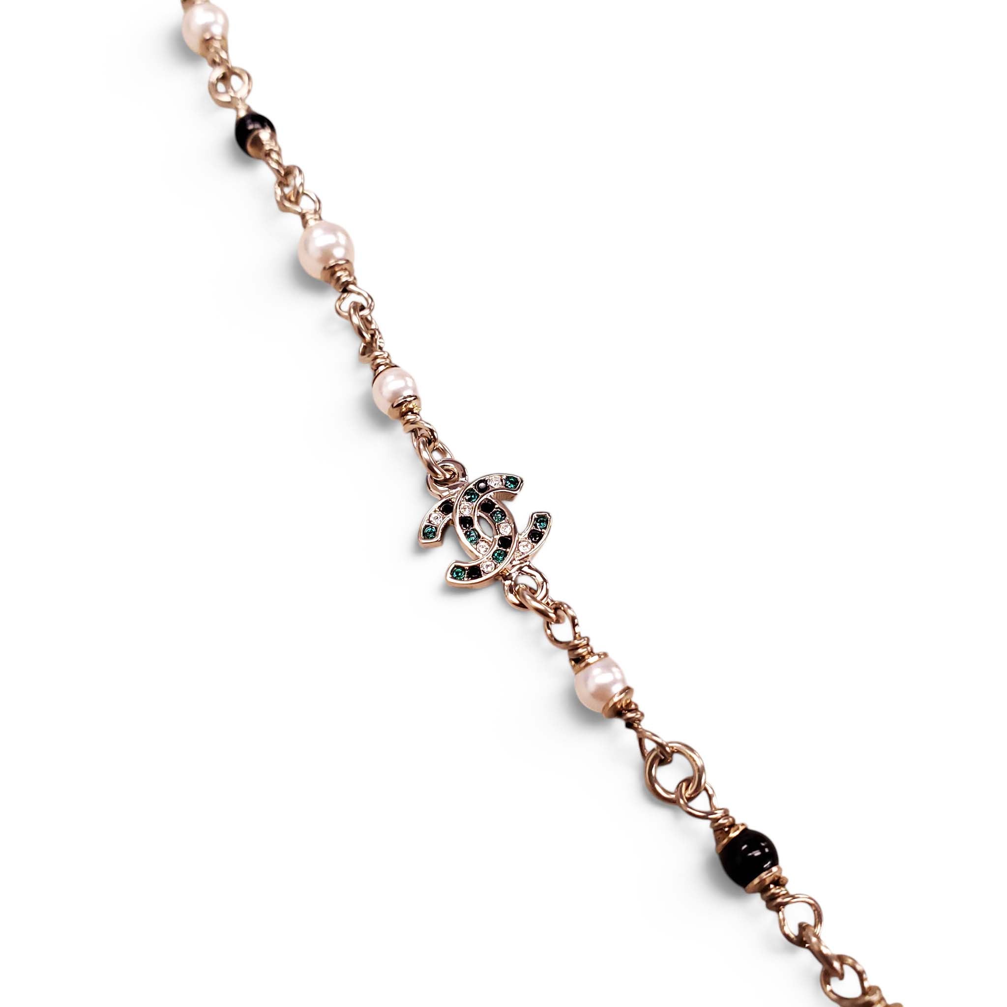 CHANEL DEER PENDANT NECKLACE
