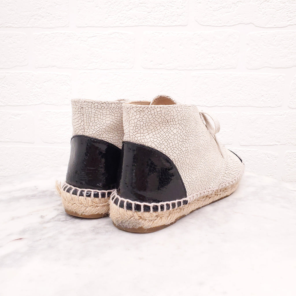 CHANEL ESPADRILLE BOOTIES - SIZE 37