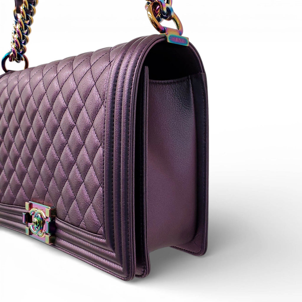 CHANEL IRIDESCENT BOY BAG