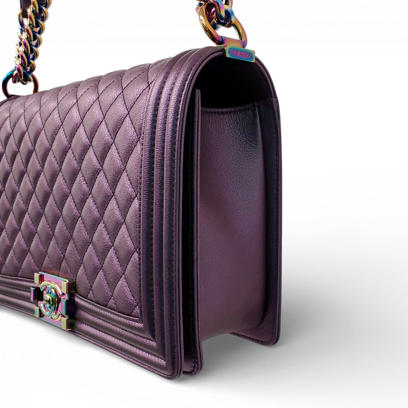 CHANEL IRIDESCENT BOY BAG