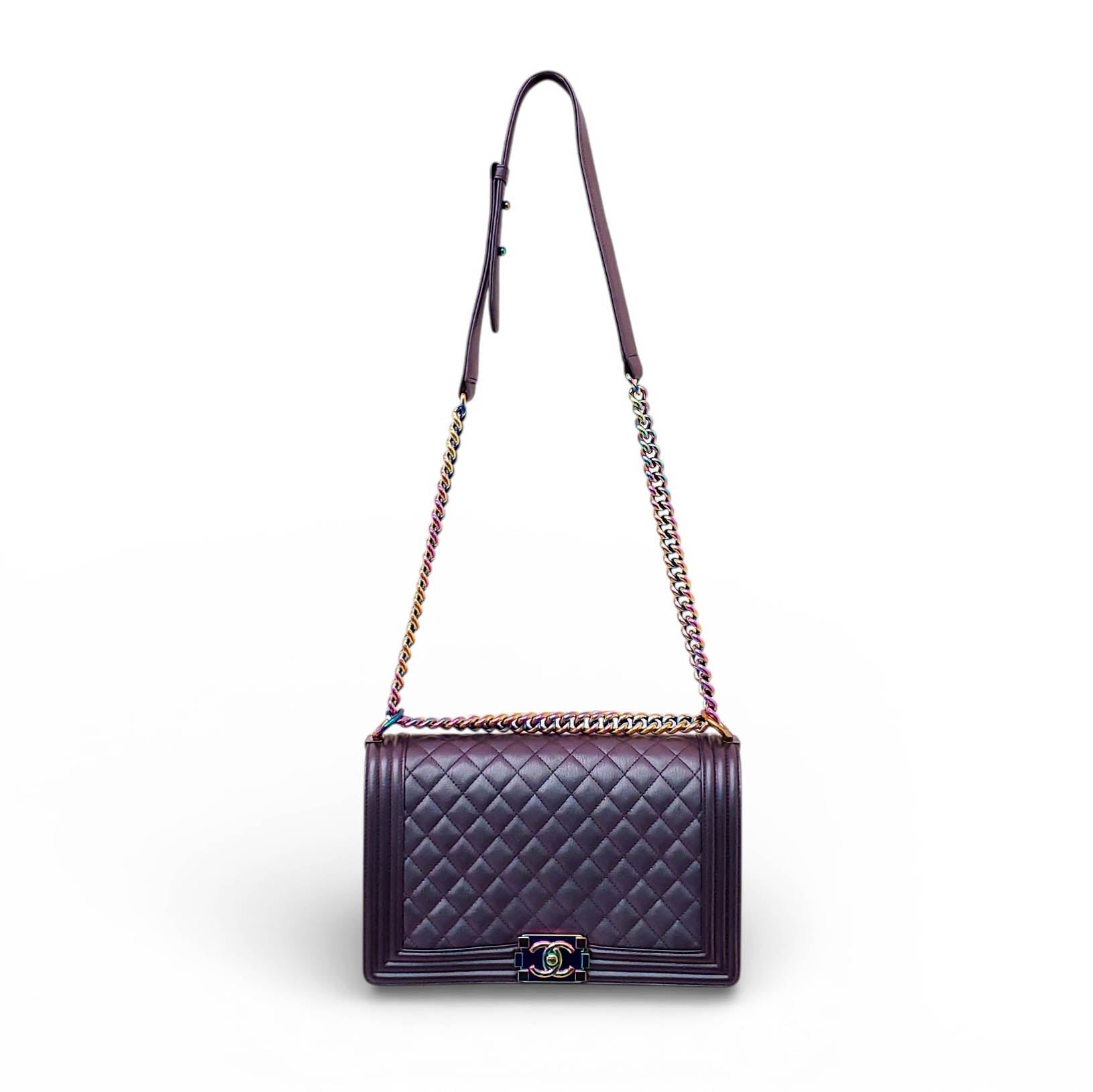 CHANEL IRIDESCENT BOY BAG