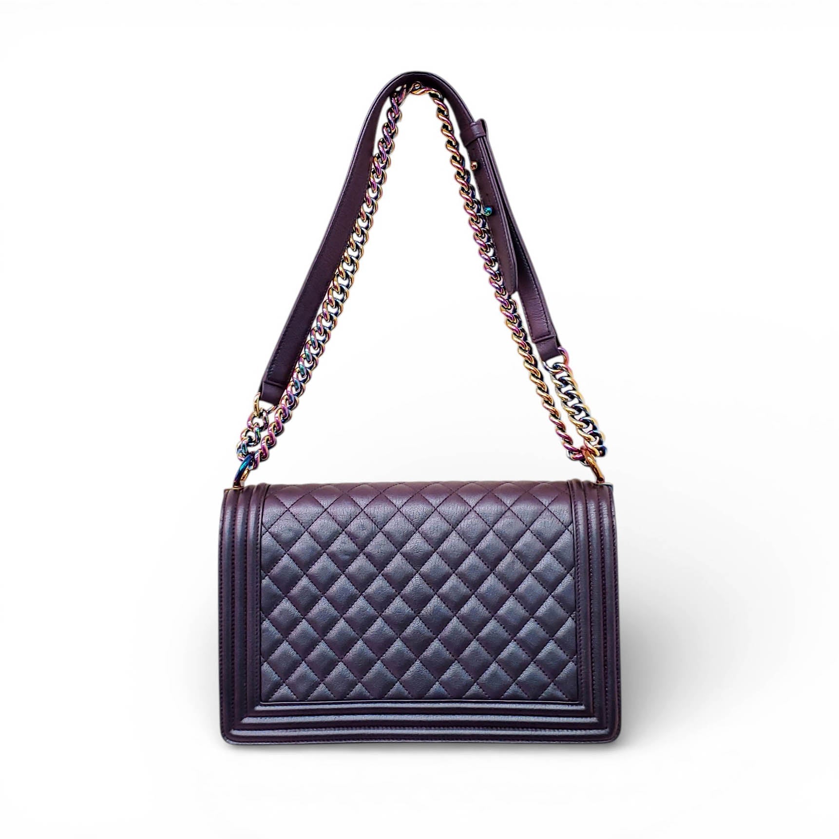CHANEL IRIDESCENT BOY BAG
