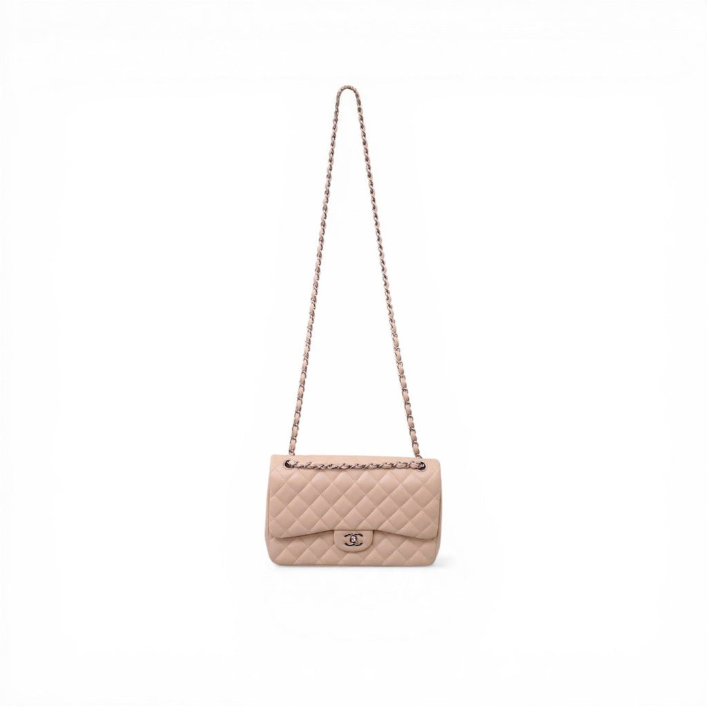 CHANEL NUDE JUMBO FLAP BAG