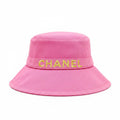 CHANEL PINK BUCKET HAT - SIZE M