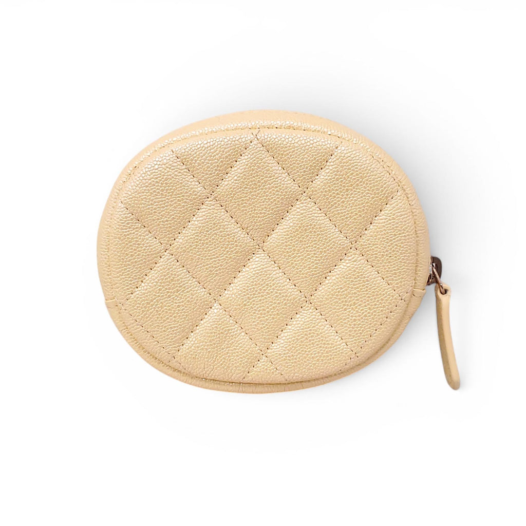 CHANEL YELLOW COIN PURSE