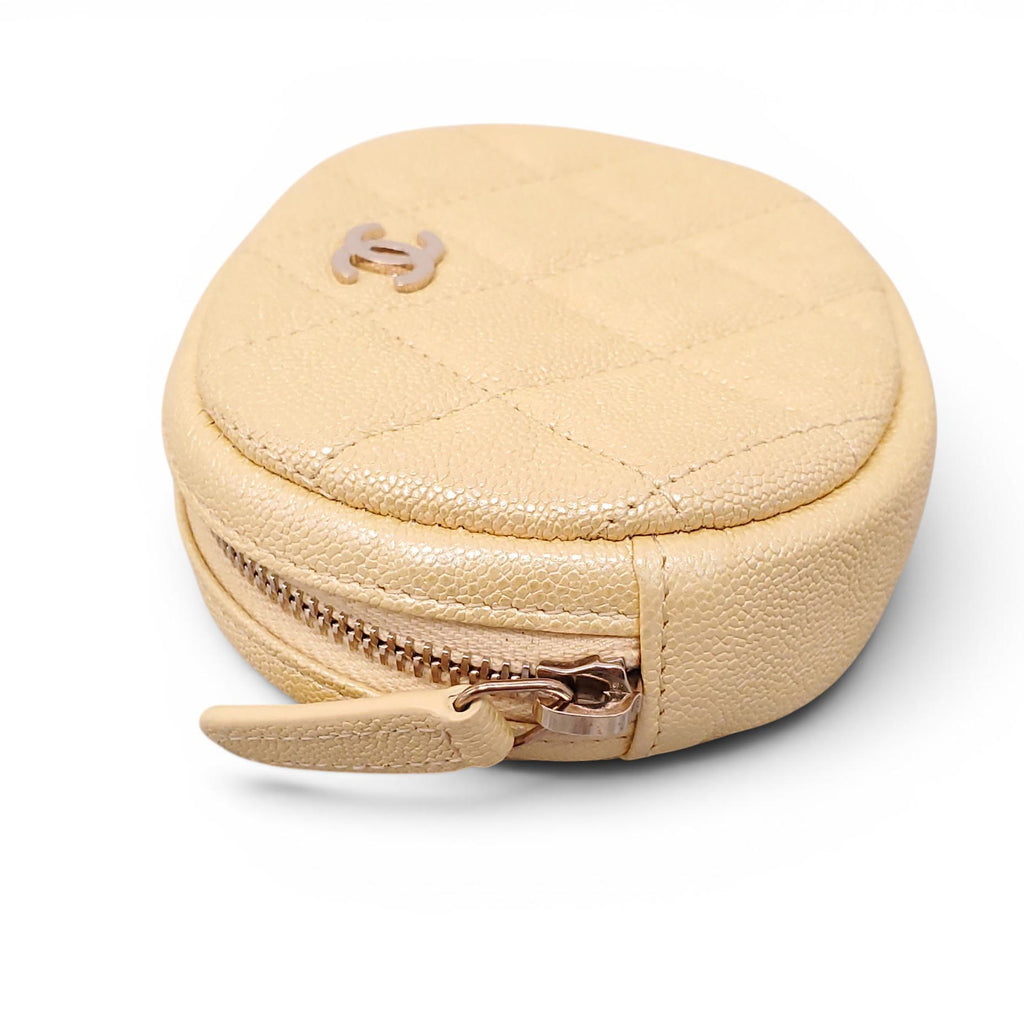CHANEL YELLOW COIN PURSE
