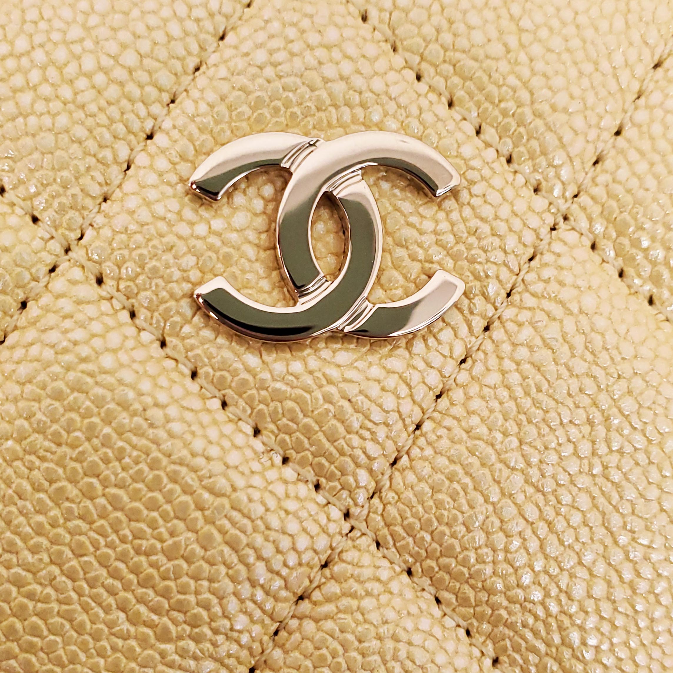 CHANEL YELLOW COIN PURSE