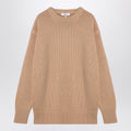 Chloe Nude Cashmere And Cotton Oversize Jumper Women