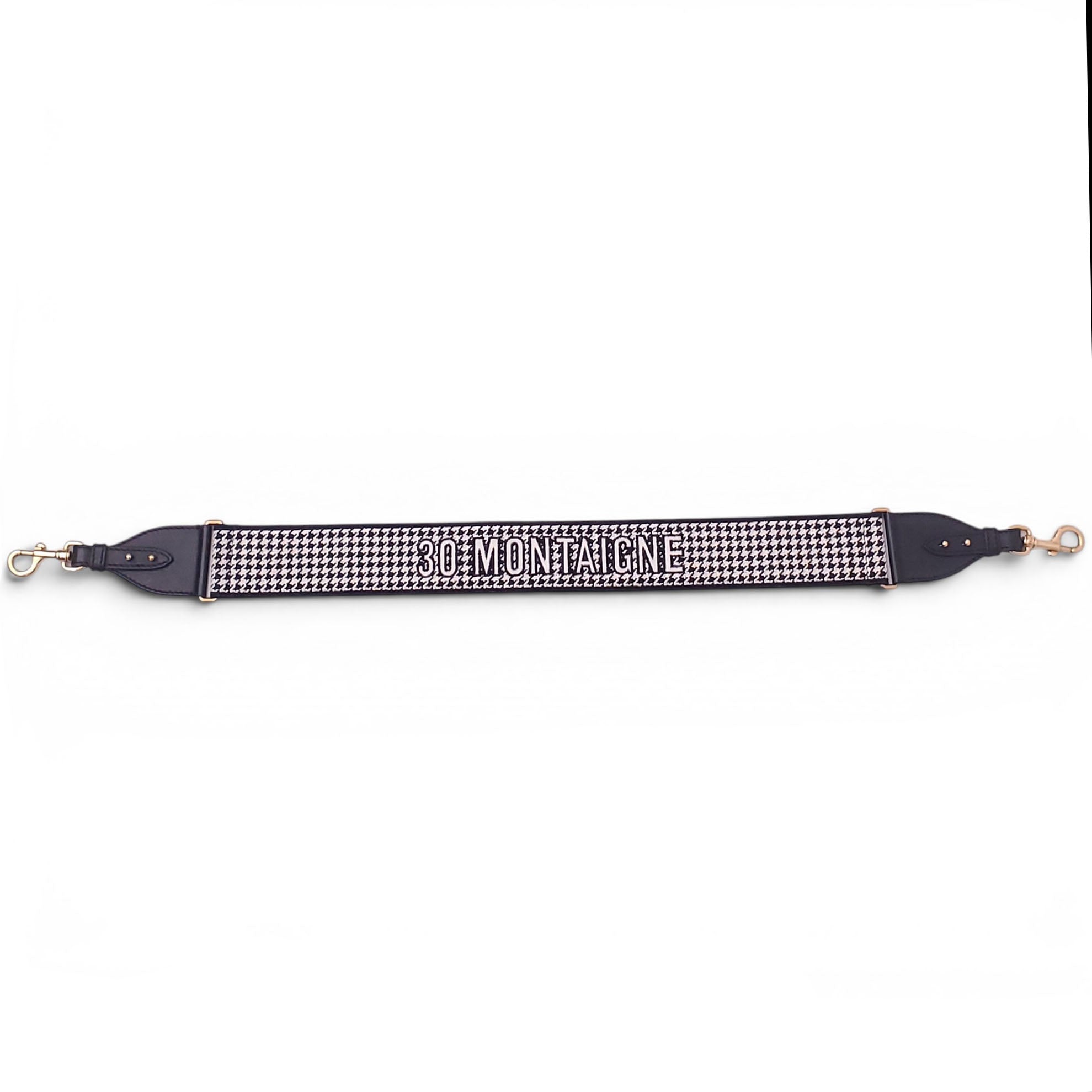 CHRISTIAN DIOR HOUNDSTOOTH PURSE STRAP