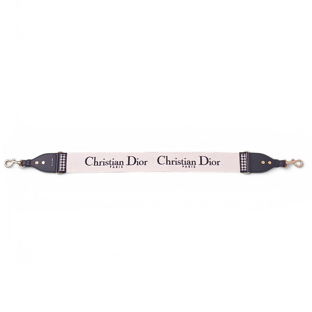 CHRISTIAN DIOR HOUNDSTOOTH PURSE STRAP