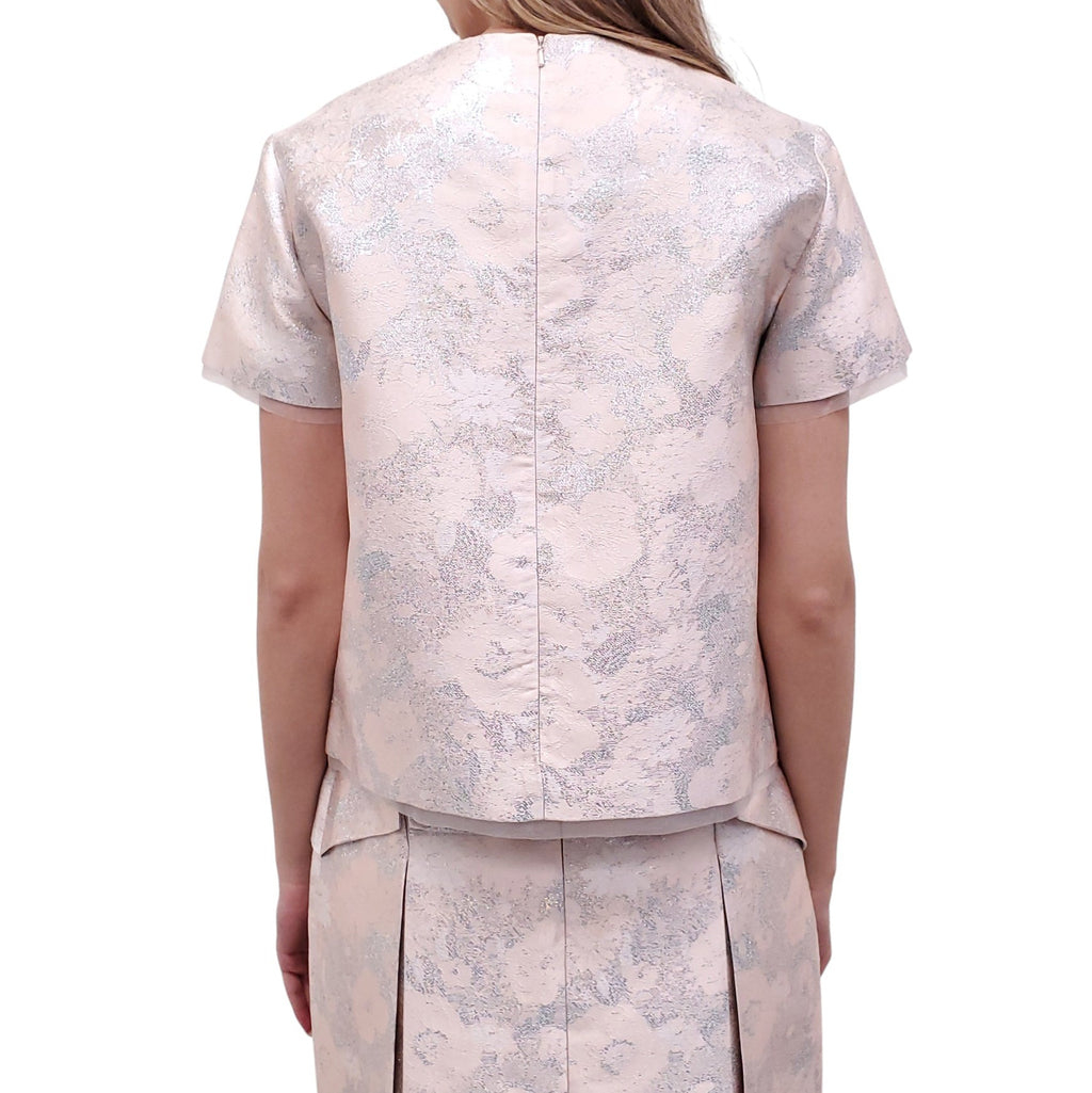 CHRISTOPHER KANE PINK SILVER METALLIC SET - SIZE 6