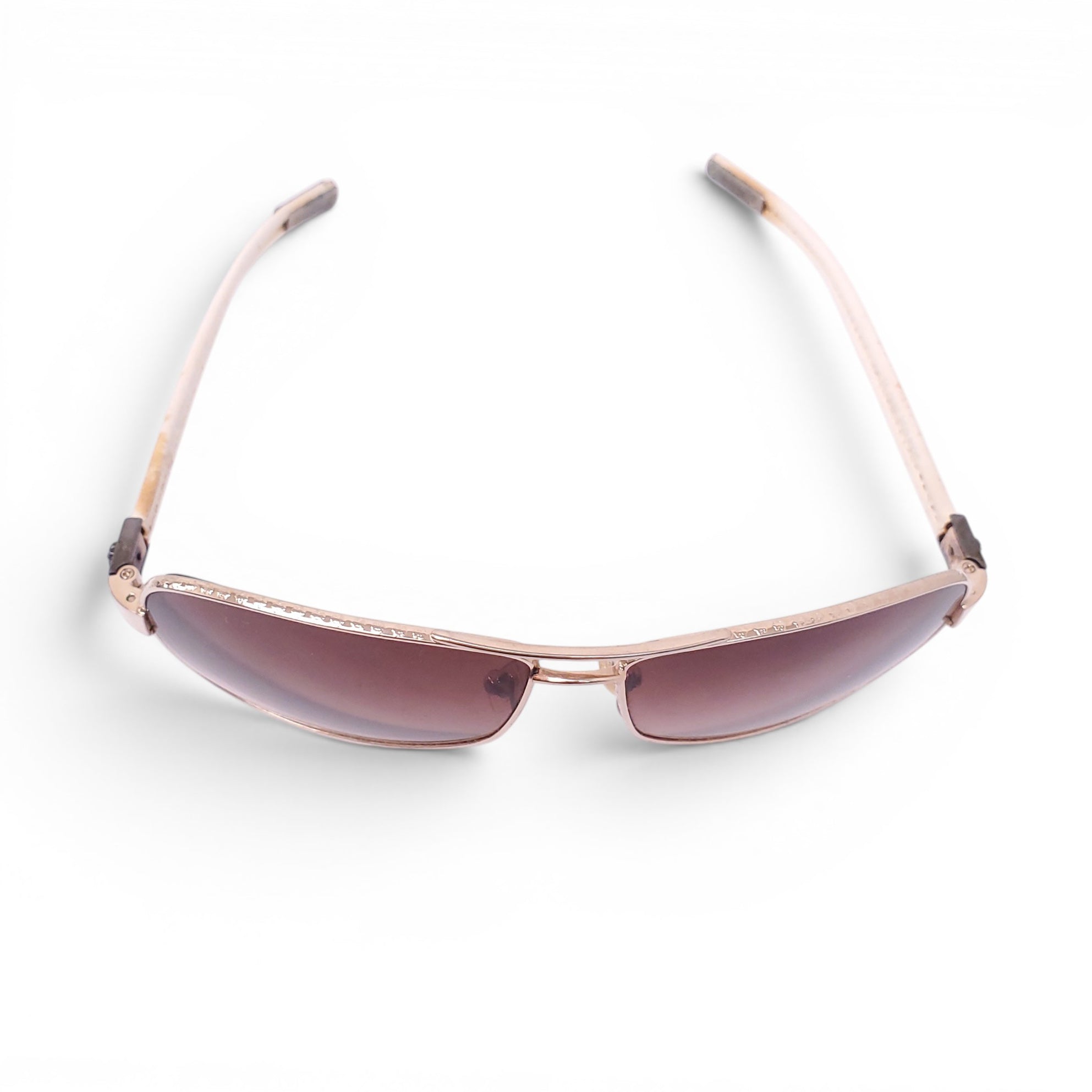 CHROME HEARTS BROWN LENS SUNGLASSES