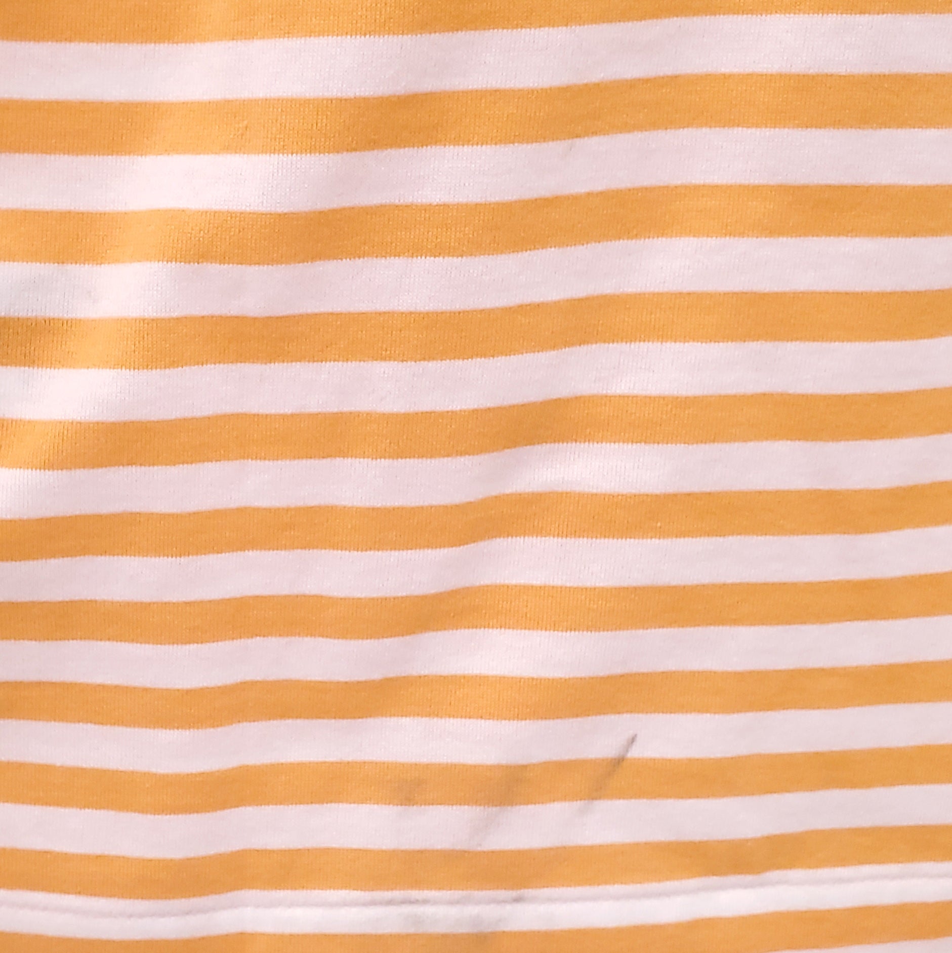 COMME DES GARÇONS PLAY ORANGE STRIPED LONG-SLEEVE TOP - SIZE S
