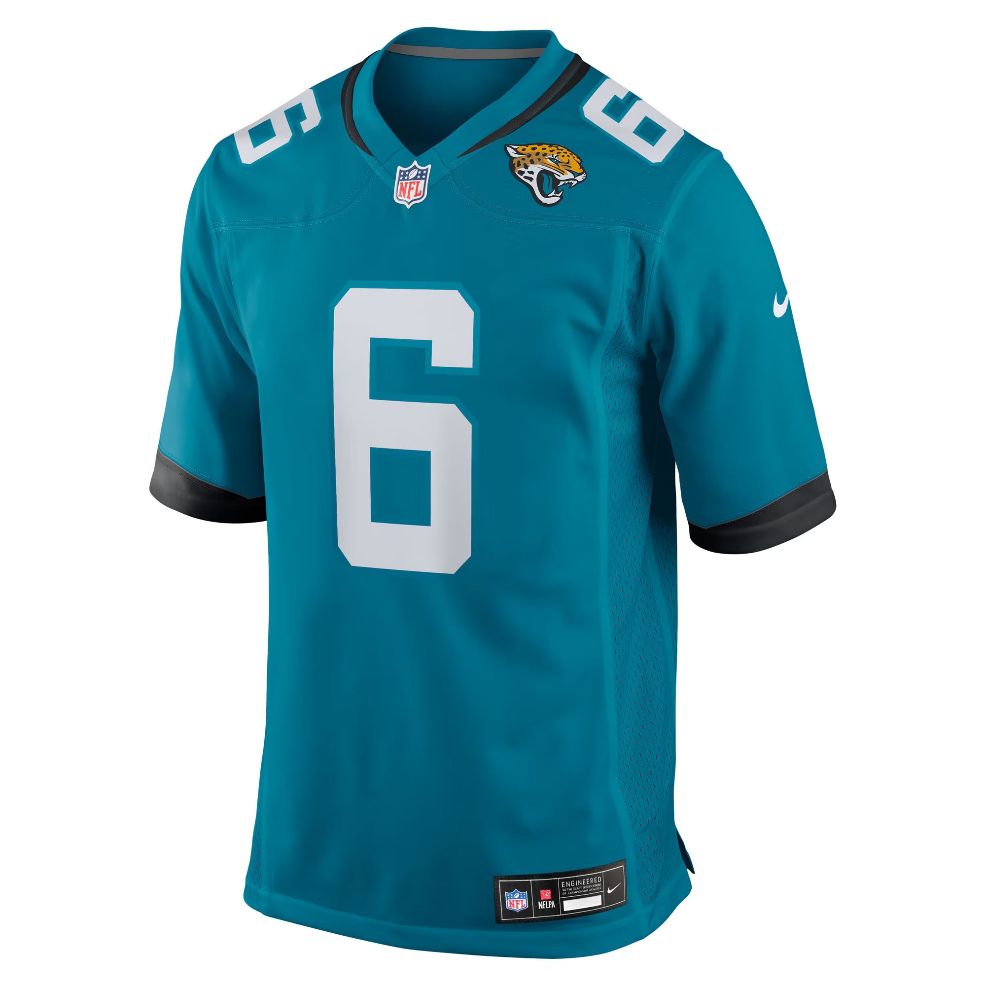 Jacksonville Jaguars Greg Newsome II Teal Team Game Jersey