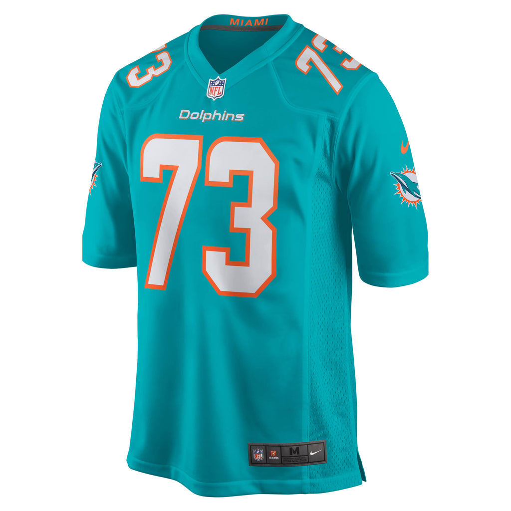 Miami Dolphins Austin Jackson Aqua Game Jersey