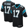 Carolina Panthers Jake Delhomme Black Game Retired Player Jersey