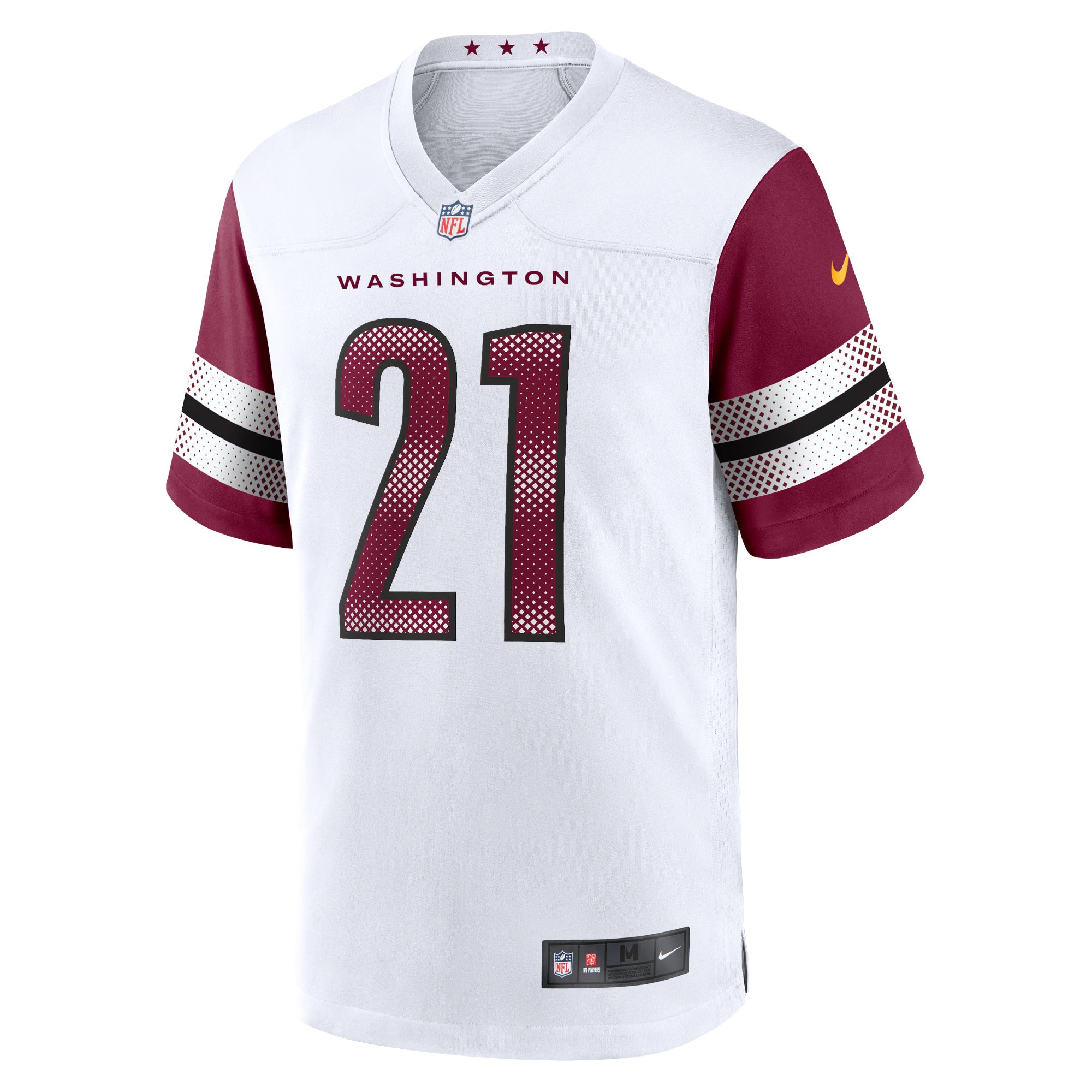 Washington Commanders Sean Taylor White Retired Player Game Jersey