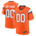Denver Broncos Orange Mile High Collection Custom Game Jersey