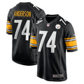 Pittsburgh Steelers Spencer Anderson Black Game Jersey