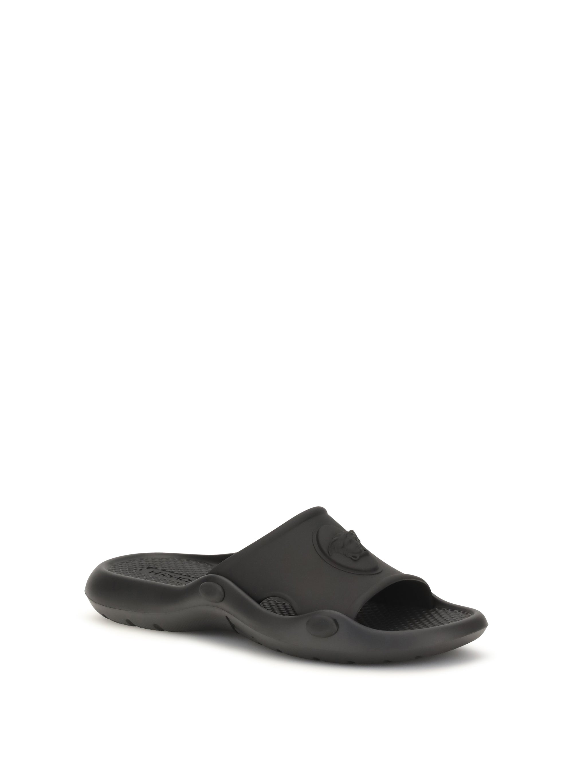 Versace Men Nettuno Rubber Slide