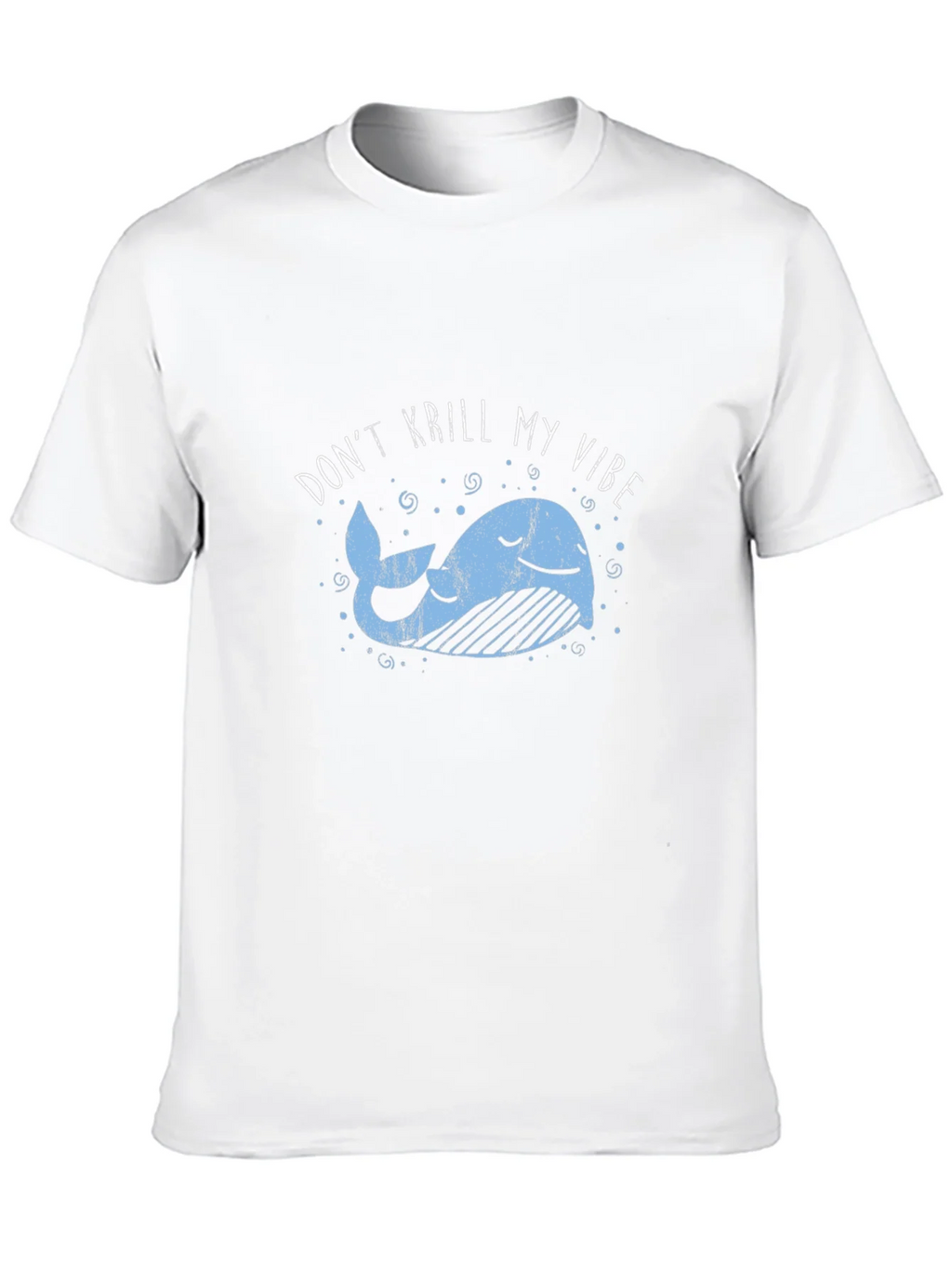 Dont Krill My Vibe Black Graphic Tee