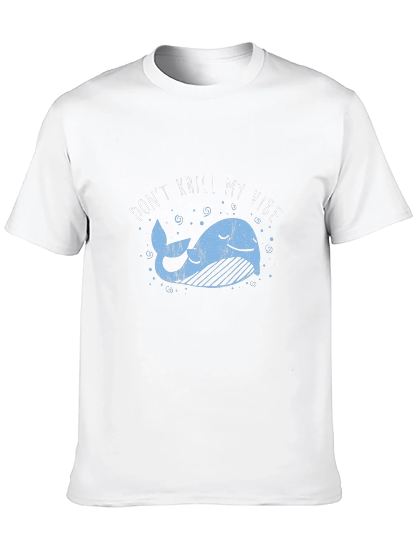 Dont Krill My Vibe Black Graphic Tee