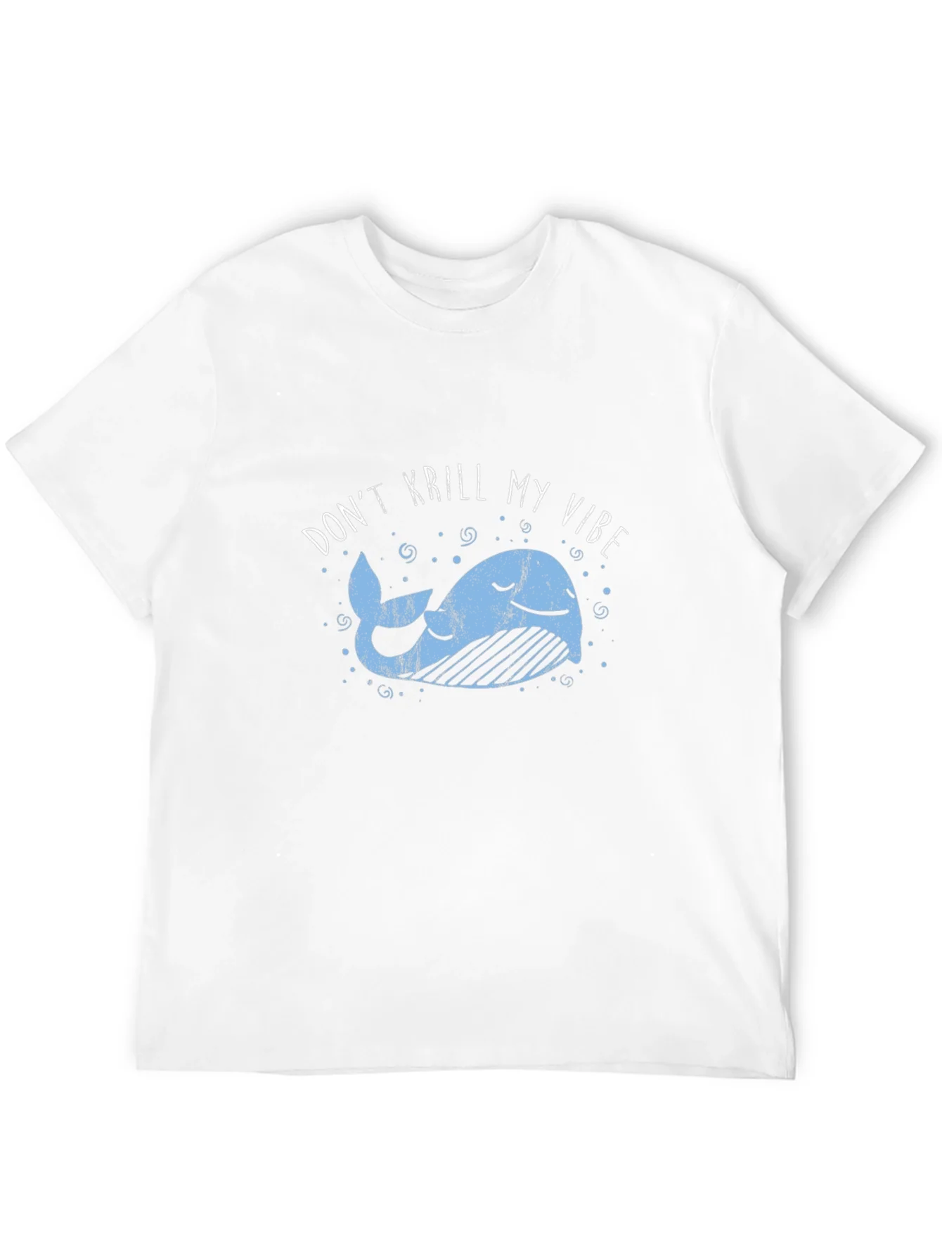 Dont Krill My Vibe Black Graphic Tee