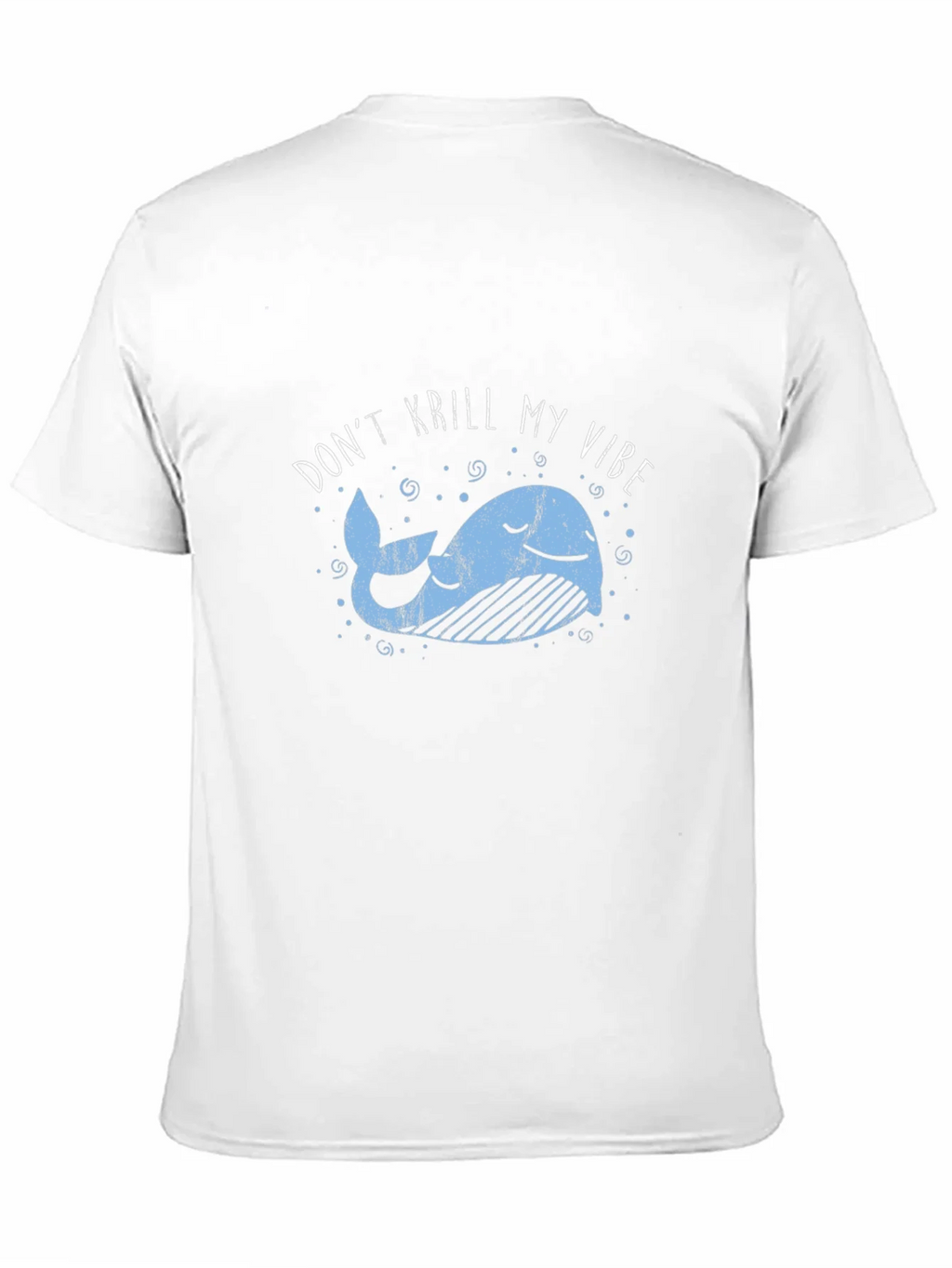 Dont Krill My Vibe Black Graphic Tee