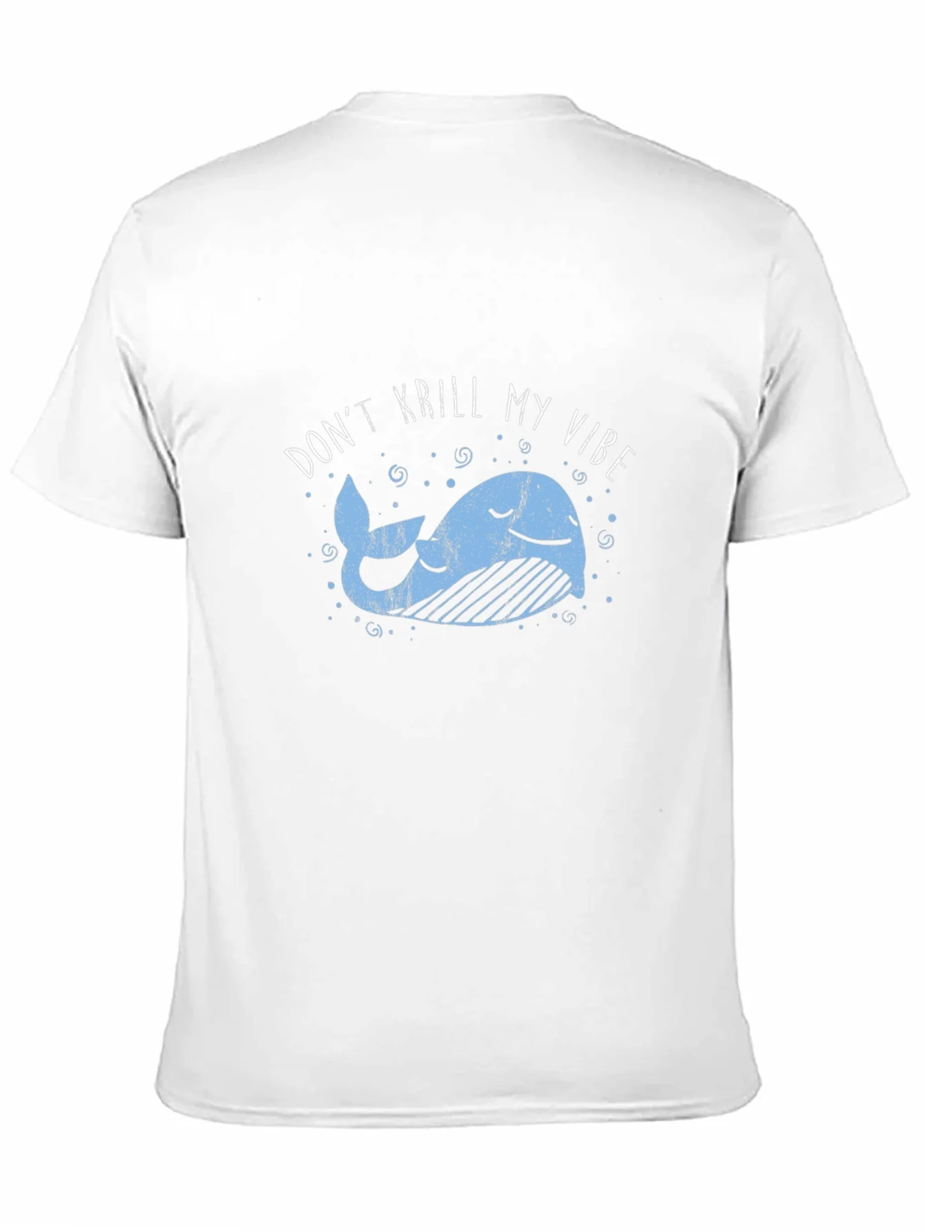 Dont Krill My Vibe Black Graphic Tee