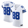 Dallas Cowboys CeeDee Lamb White Vapor F.U.S.E. Elite Jersey